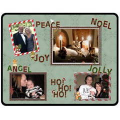 Christmas Medium Fleece Blanket - Fleece Blanket (Medium)