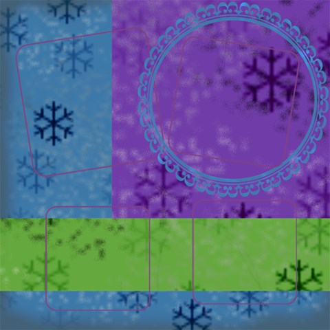 Snowdays By Amanda Bunn 12 x12  Scrapbook Page - 14