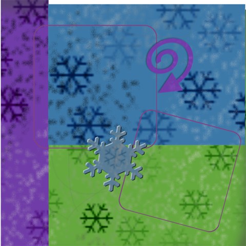 Snowdays By Amanda Bunn 12 x12  Scrapbook Page - 3