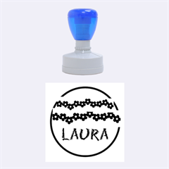 Laura  - Rubber Stamp Round (Medium)