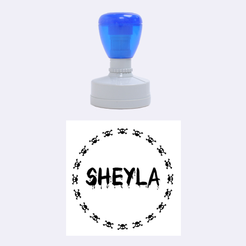 Sheyla By Carmensita 1.5 x1.5  Stamp