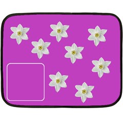 Flowers  blanket - Two Sides Fleece Blanket (Mini)