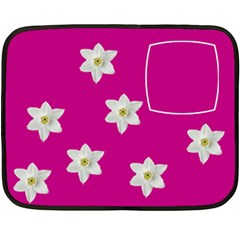 Flowers blanket - Two Sides Fleece Blanket (Mini)