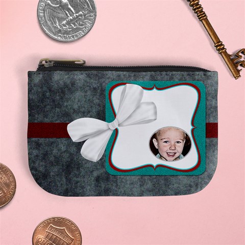 Mini Coin Purse By Brooke Front