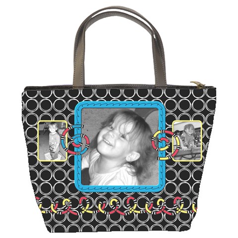 Whirlygig Bucket Bag By Martha Meier Back