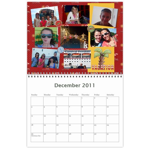 2011 Calendar By Cherie Child Dec 2011