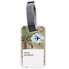 Tropical Travel Luggage Tag - Luggage Tag (two sides)