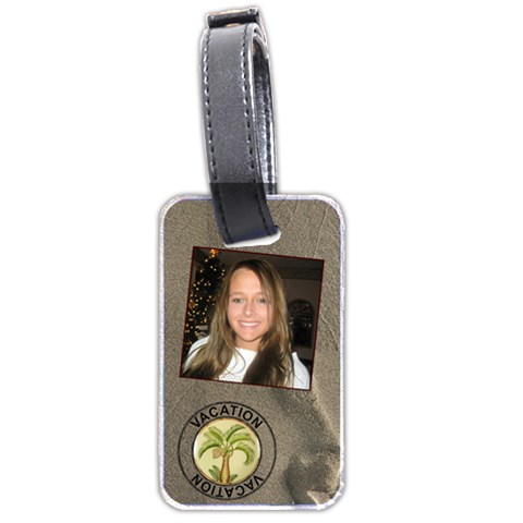 Tropical Travel Luggage Tag By Lil Back