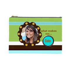 lg cosmetic bag-what makes me cute - Cosmetic Bag (Large)