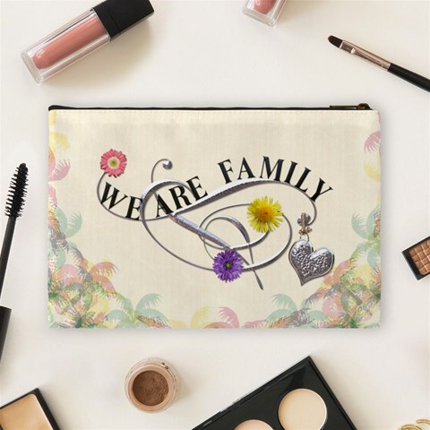 Family Large Cosmetic Bag By Lil Back