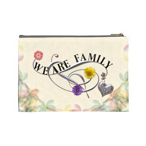Family Large Cosmetic Bag By Lil Back