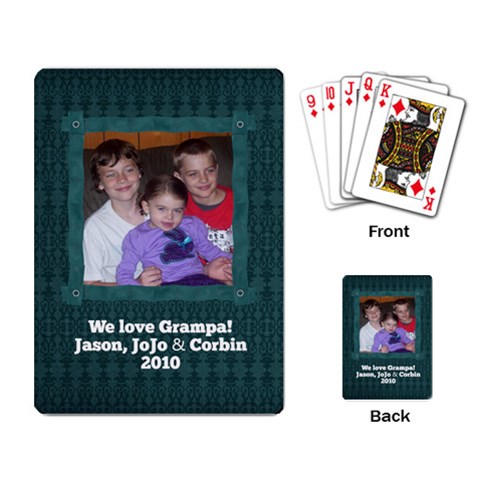 Grampa Don s Cards By Jocelyn Cazier Back