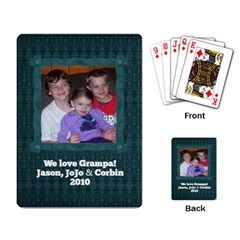 Grampa Don s Cards - Playing Cards Single Design (Rectangle)