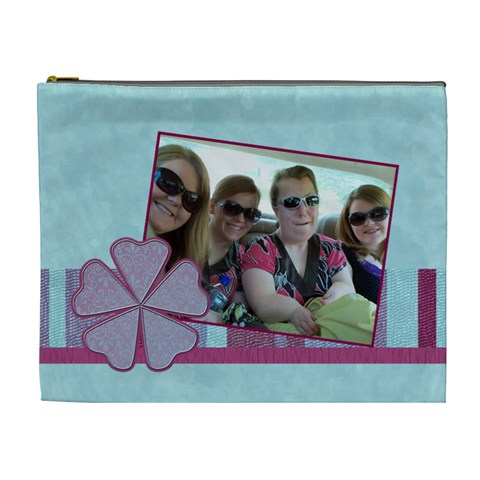 Summer Breeze 2 Xl Cosmetic Bag By Klh Front