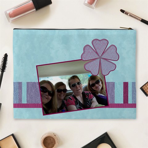 Summer Breeze 2 Xl Cosmetic Bag By Klh Back