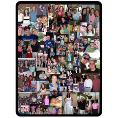 mom - Fleece Blanket (Large)