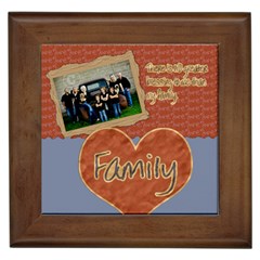 Family Framed Tile
