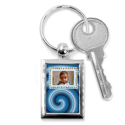 Blue Swirl Front