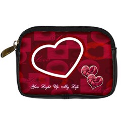 You Light Up My Life Red Love Digital Camera Case