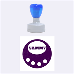 Sammy circle - Rubber Stamp Round (Medium)