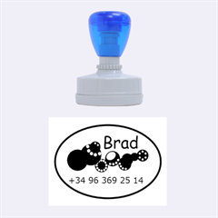 Brad mobile - Rubber Stamp Oval