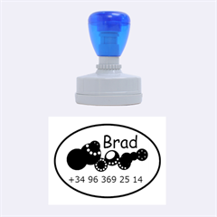 Brad mobile - Rubber Stamp Oval