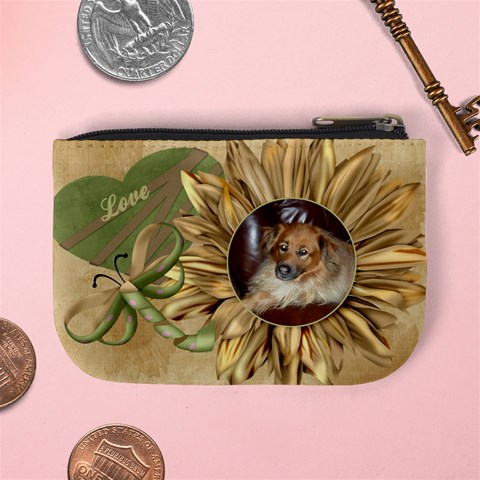 Sunflower Mini Purse Back