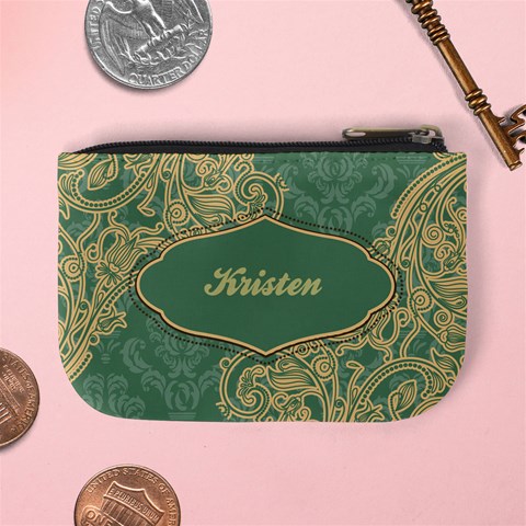 Friend Quote Mini Coin Purse By Klh Back