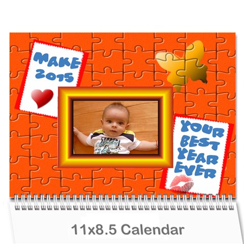 Puzzle Calendar 2013 By Daniela Cover