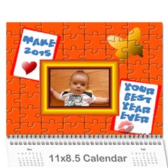 Puzzle Calendar 2013 - Wall Calendar 11  x 8.5  (12-Months)