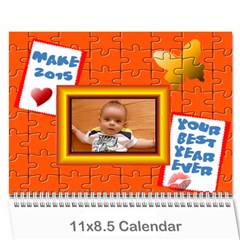 Puzzle Calendar 2013 - Wall Calendar 11  x 8.5  (12-Months)