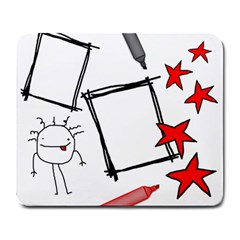 Garabatos mousepad 02 - Large Mousepad Garabatos mousepad 02 - Large Mousepad