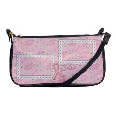 Breast Cancer awareness--clutch - Shoulder Clutch Bag