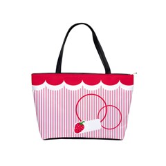 Strawberries bag 01 - Classic Shoulder Handbag Strawberries bag 01 - Classic Shoulder Handbag