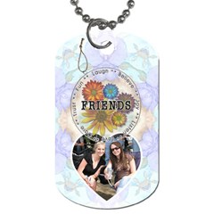 Friends Dog Tag - Dog Tag (One Side)