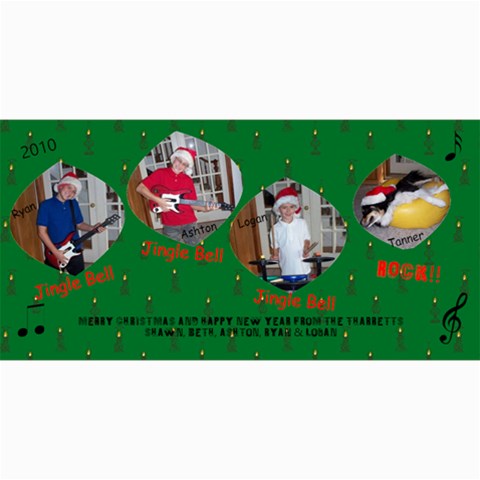 Tharrett By Dena 8 x4  Photo Card - 3