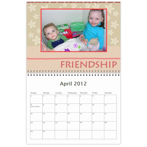 Our Calendar By Sarah Cramer Apr 2012