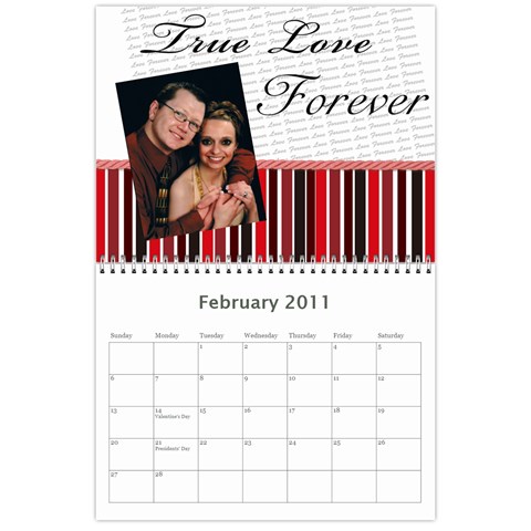 Our Calendar By Sarah Cramer Feb 2011