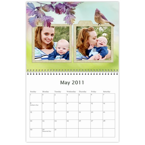 Our Calendar By Sarah Cramer May 2011