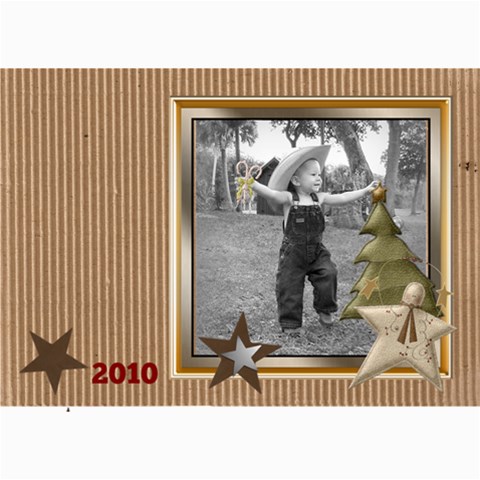 Christmas Card 2010 By Sara 7 x5  Photo Card - 1