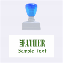 Father Day - Rubber Stamp (Medium)