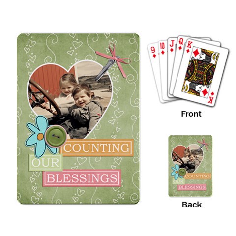 Counting Blessings Playing Cards By Sheena Back