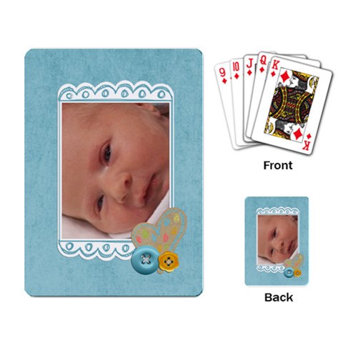 Frolic And Play Playing Cards By Sheena Back