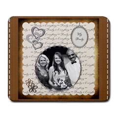 Family is Everything Large Mousepad