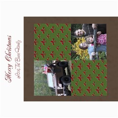 Flor de Lis Christmas card - 5  x 7  Photo Cards