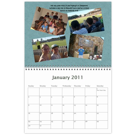 Christmas Calendar 2011 By Alison Mcwilliams Jan 2011