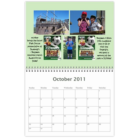 Christmas Calendar 2011 By Alison Mcwilliams Oct 2011