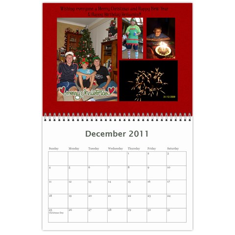 Christmas Calendar 2011 By Alison Mcwilliams Dec 2011