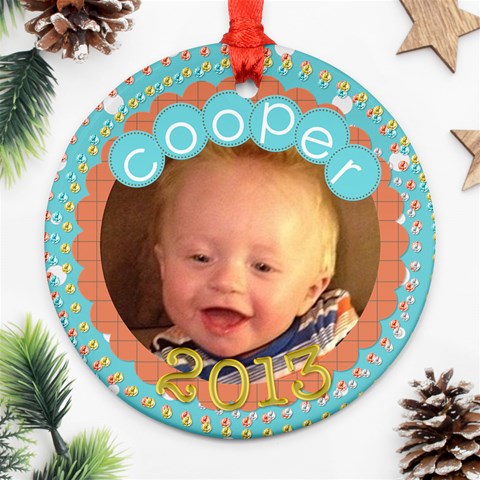 Baby s First Christmas By Nicole Mccracken Back