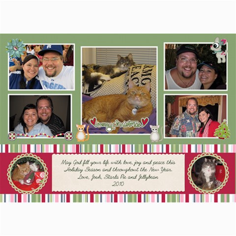 Xmas2010 By Starla Smith 7 x5  Photo Card - 3
